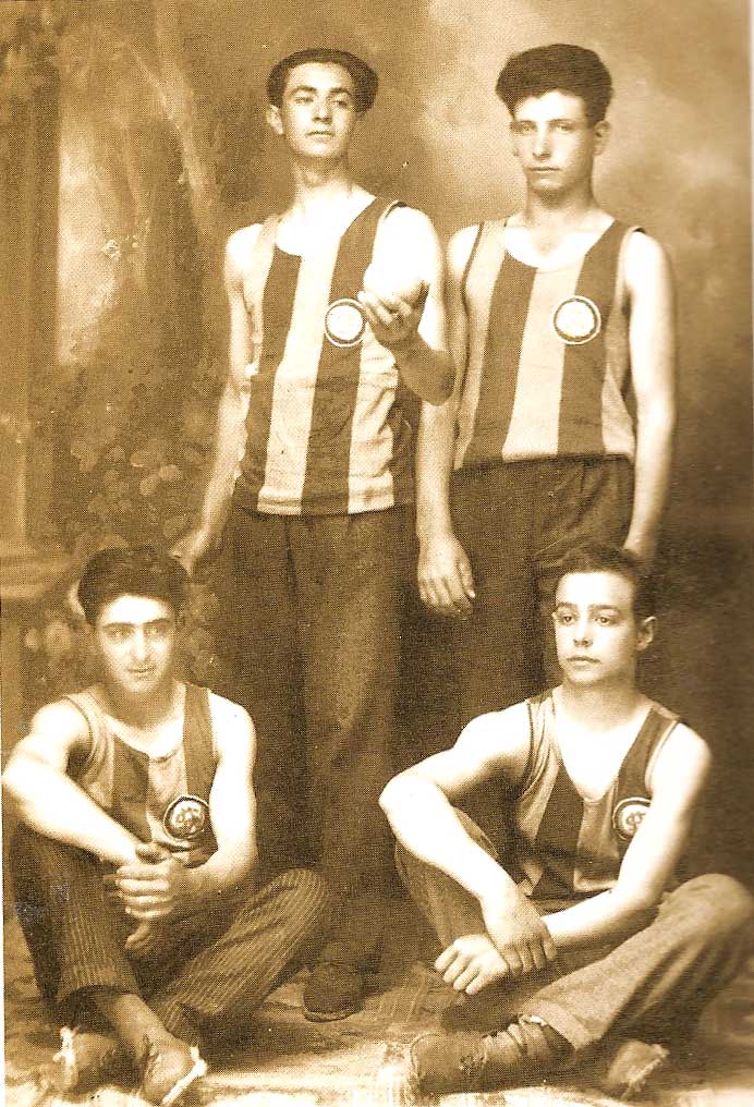 La prima squadra degli anni 20